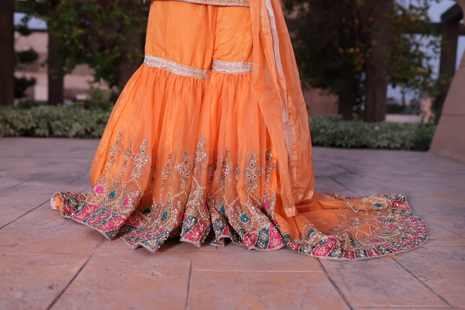 Khushi – Tangerine Glow - Image 4