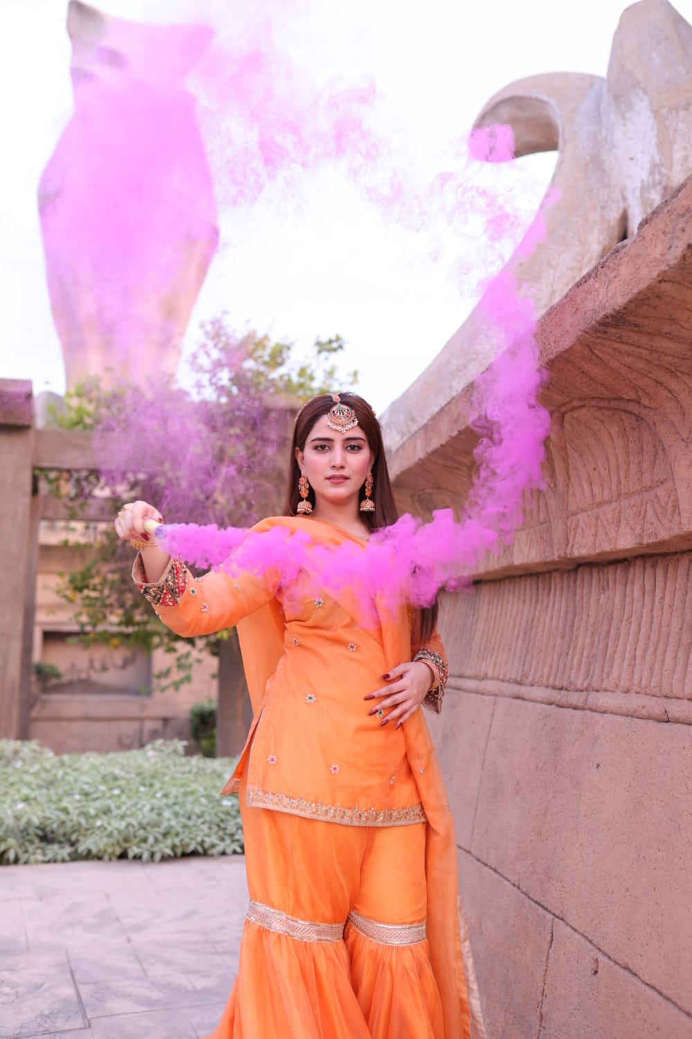 Khushi – Tangerine Glow